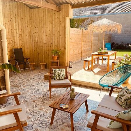 Gite « Le Patio » Villa Montfarville Buitenkant foto